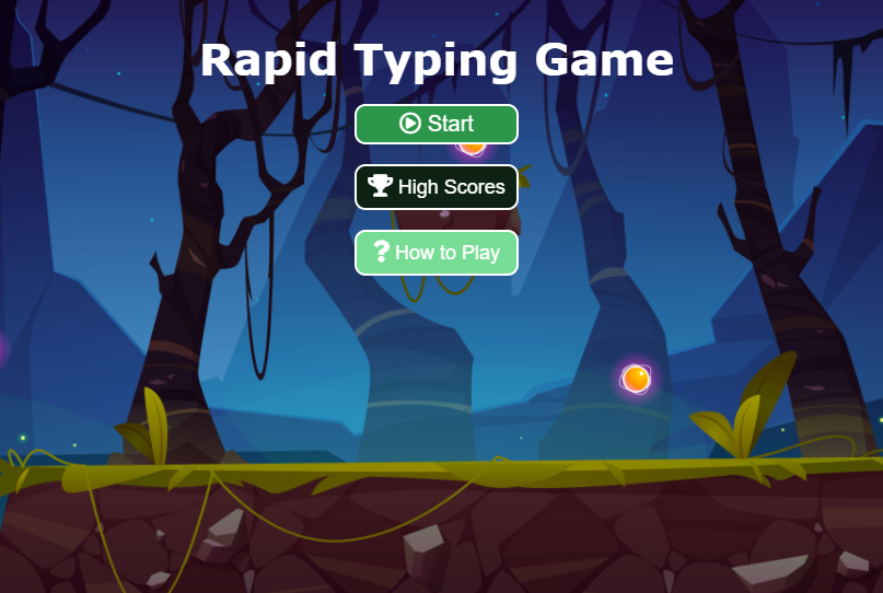 Rapid Typer Game